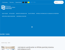 Tablet Screenshot of kzgw.gov.pl